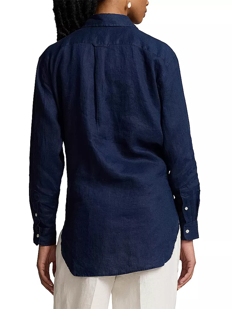 POLO RALPH LAUREN Leinenbluse  dunkelblau