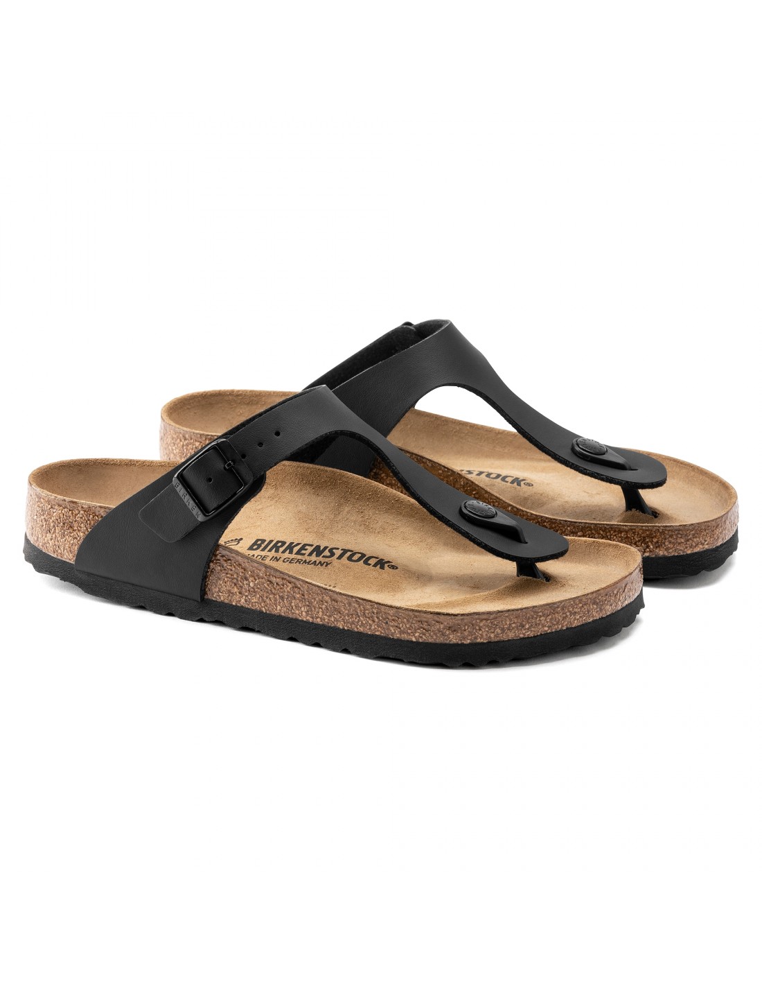 birkenstock Mules Femme Gizeh Bf Black