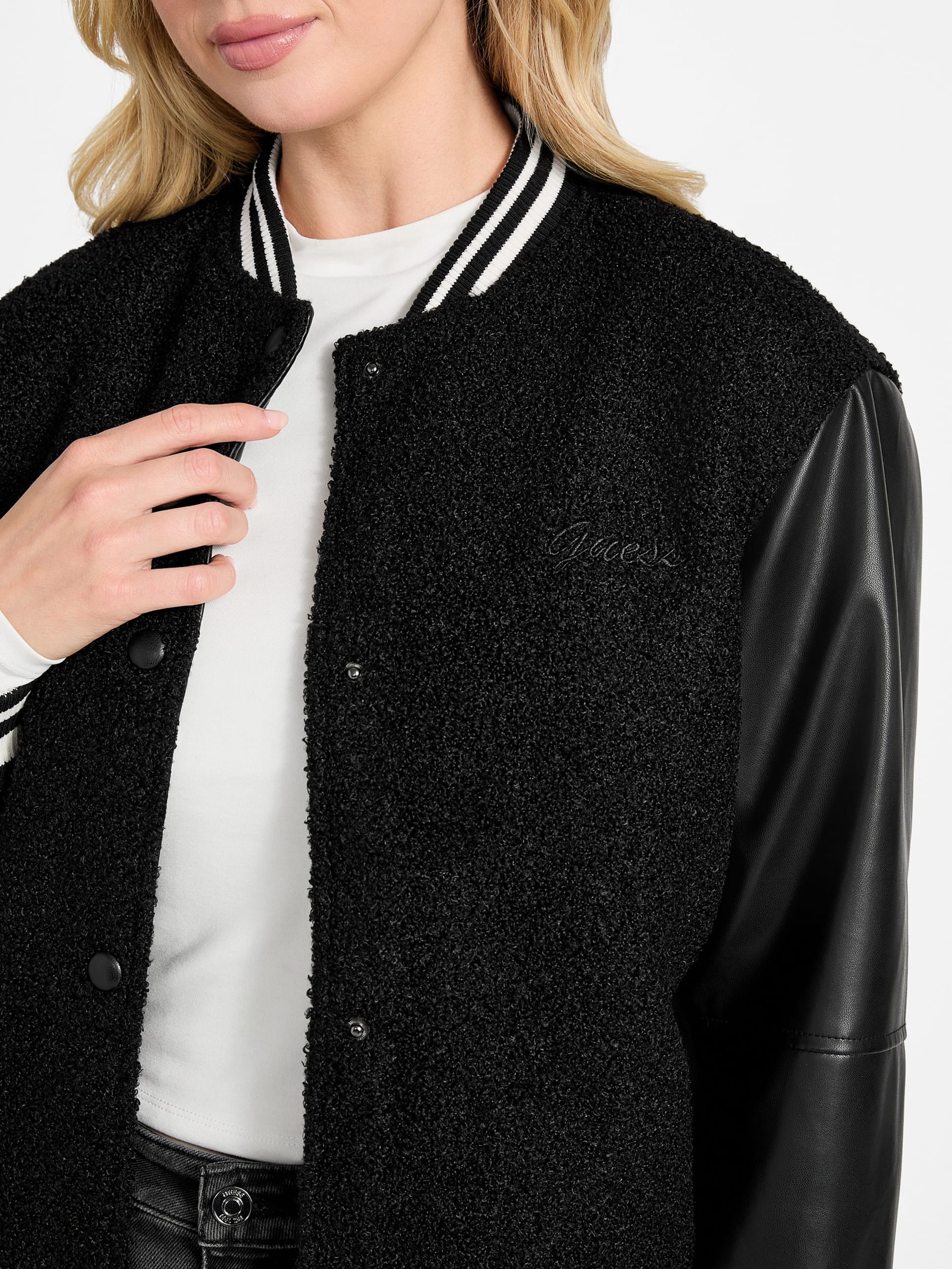 Jaqueta Eco Danielle Boucle Varsity