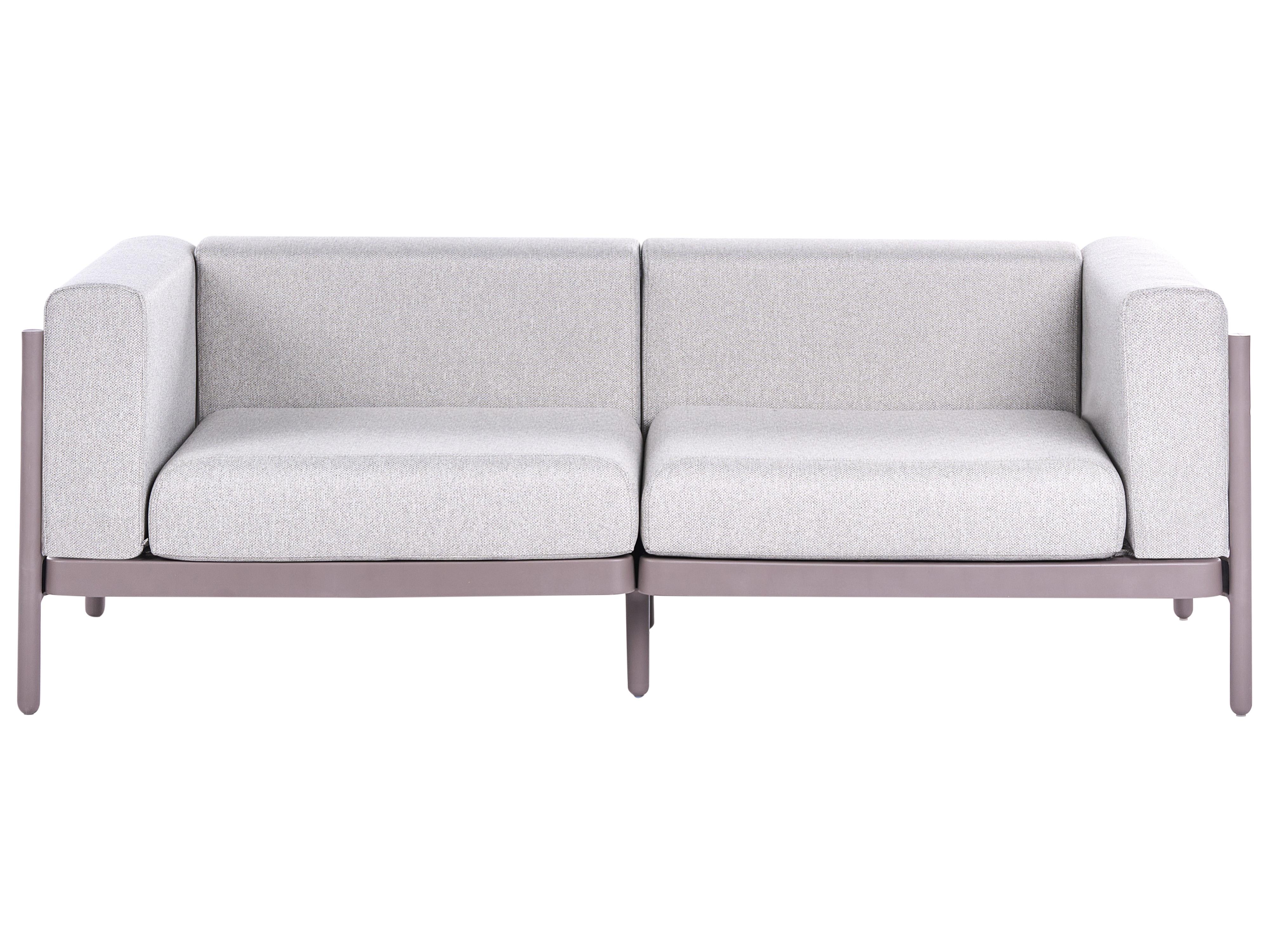 Loungeset met tafel 4-zits FERRETTI Taupe