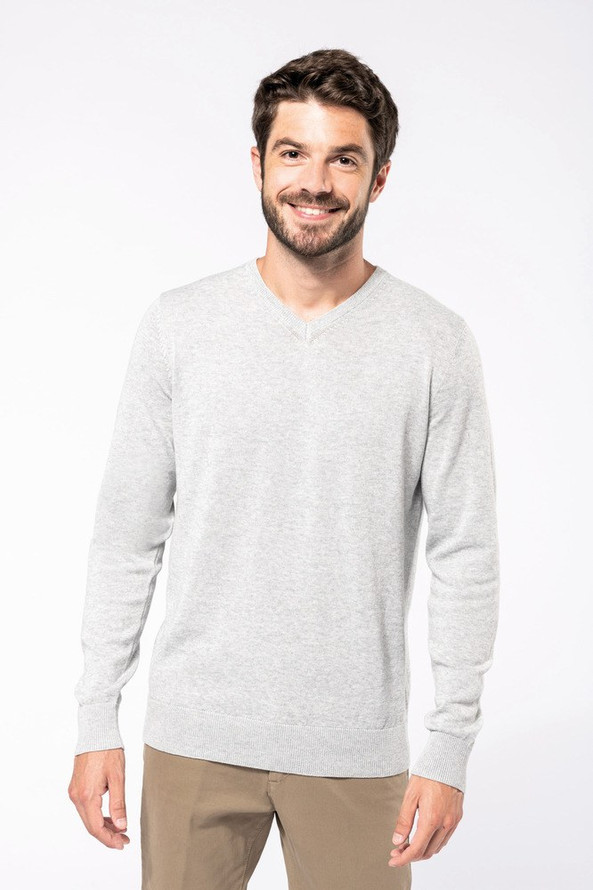 Kariban K980 - Pull col en V écoresponsable homme