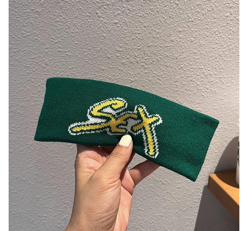 Cap Station - Lettergebreide hoofdband