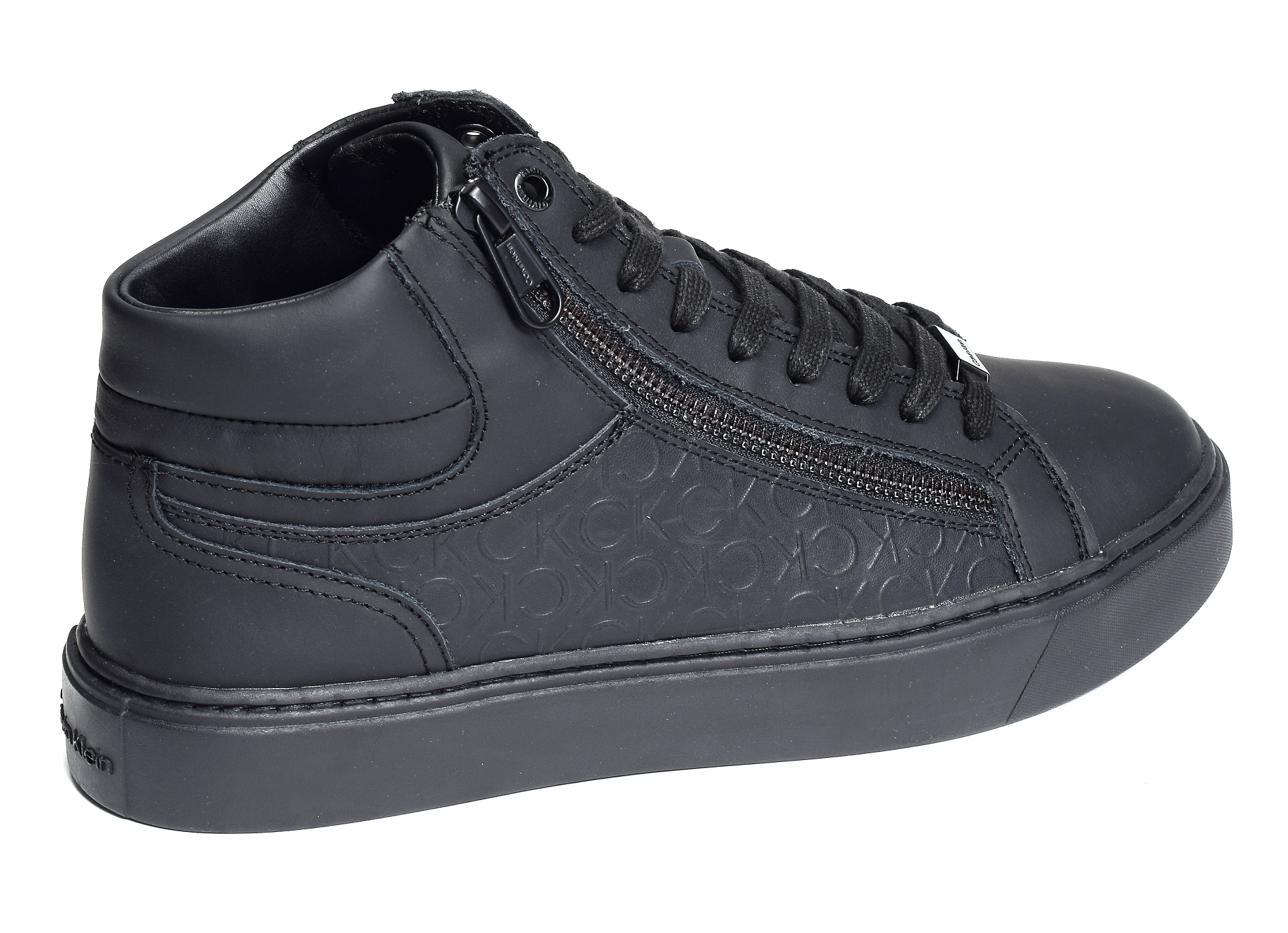 High top lace up 0812 noir