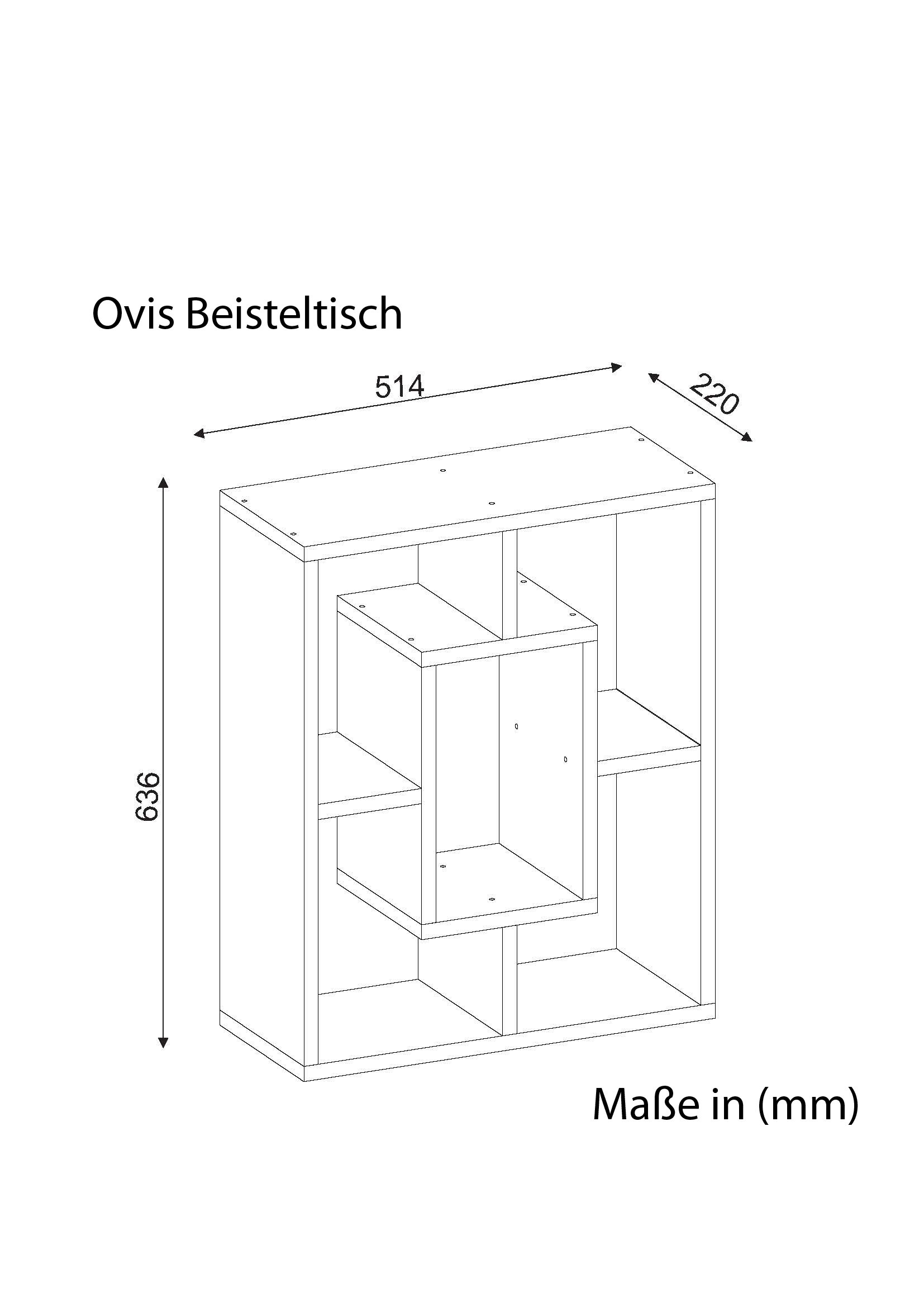Beistelltisch Ovis Weiß