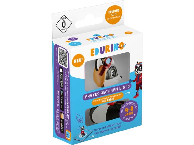 Edurino Figur Robin 2 -DE- Erstes Rechnen bis 10