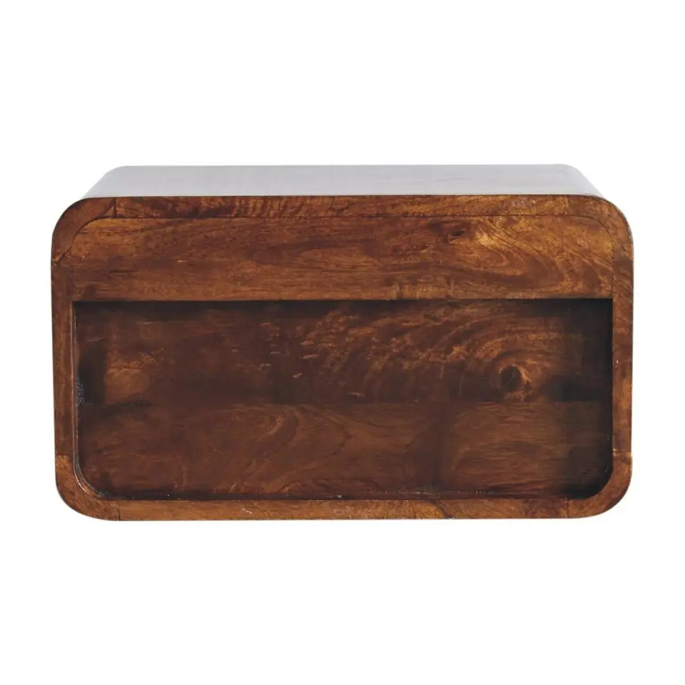 Massief Houten Vloeiende Eiken Sidetable
