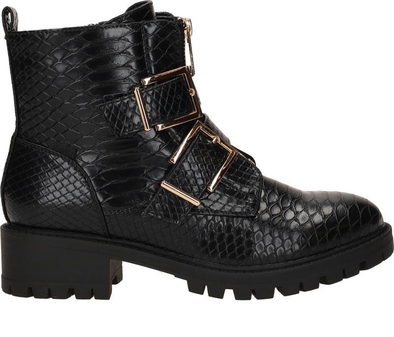 POSH by Poelman Bikerboots Zwart Dames