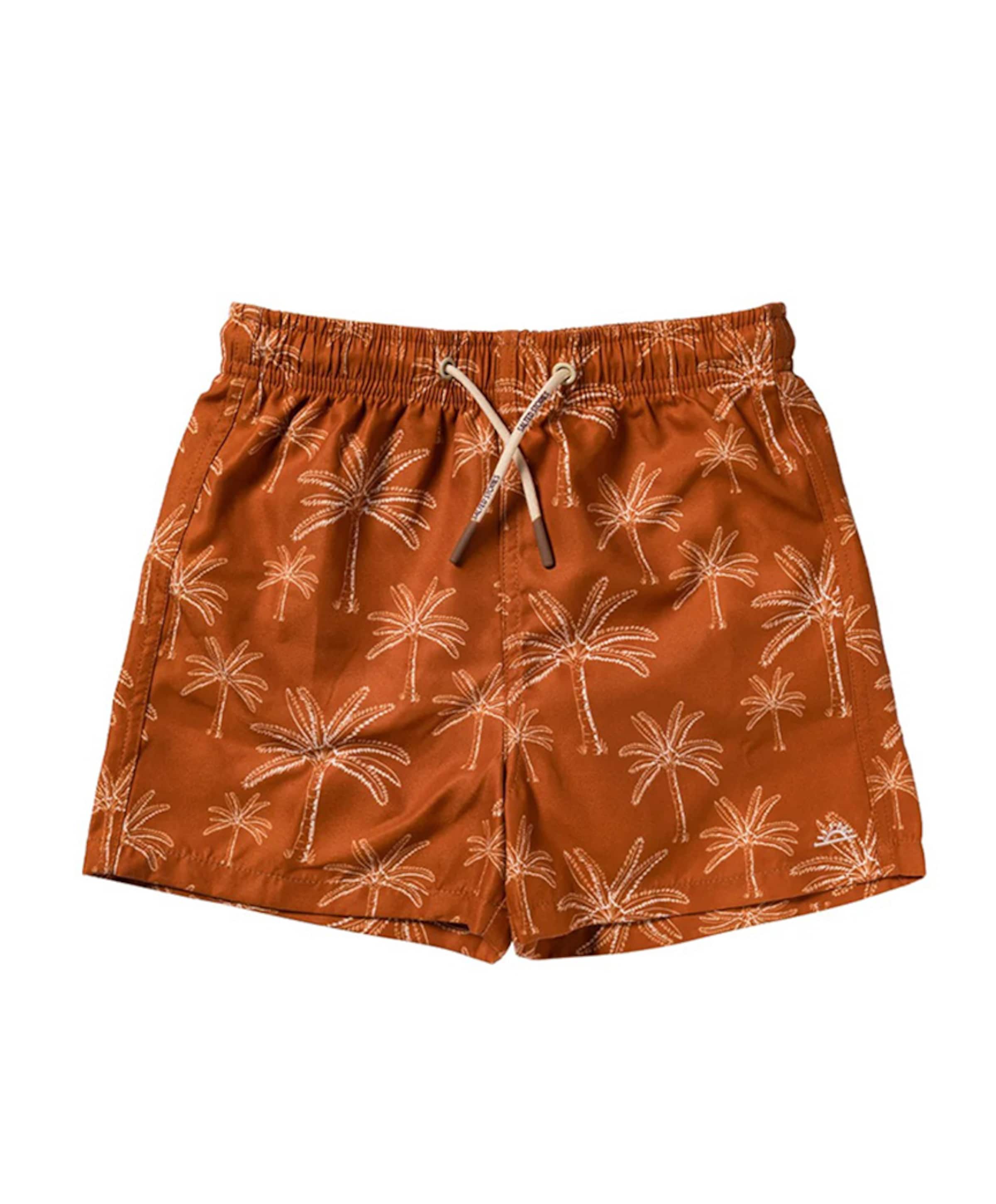 Salted stories Jongens zwemshort brique