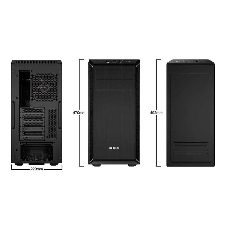 be quiet! Pure Base 600 - Noir