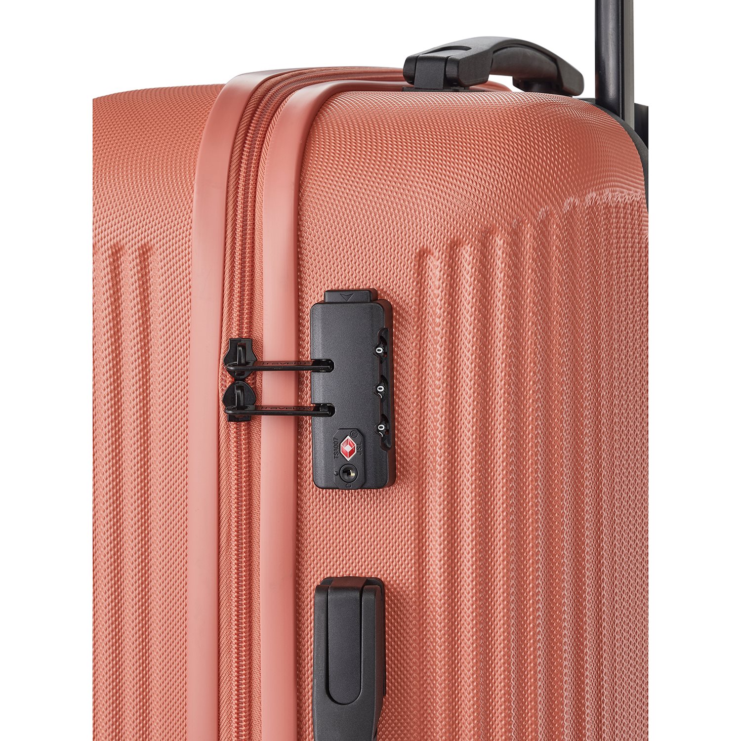 Travelite Bali 4 Wiel Trolley L coral