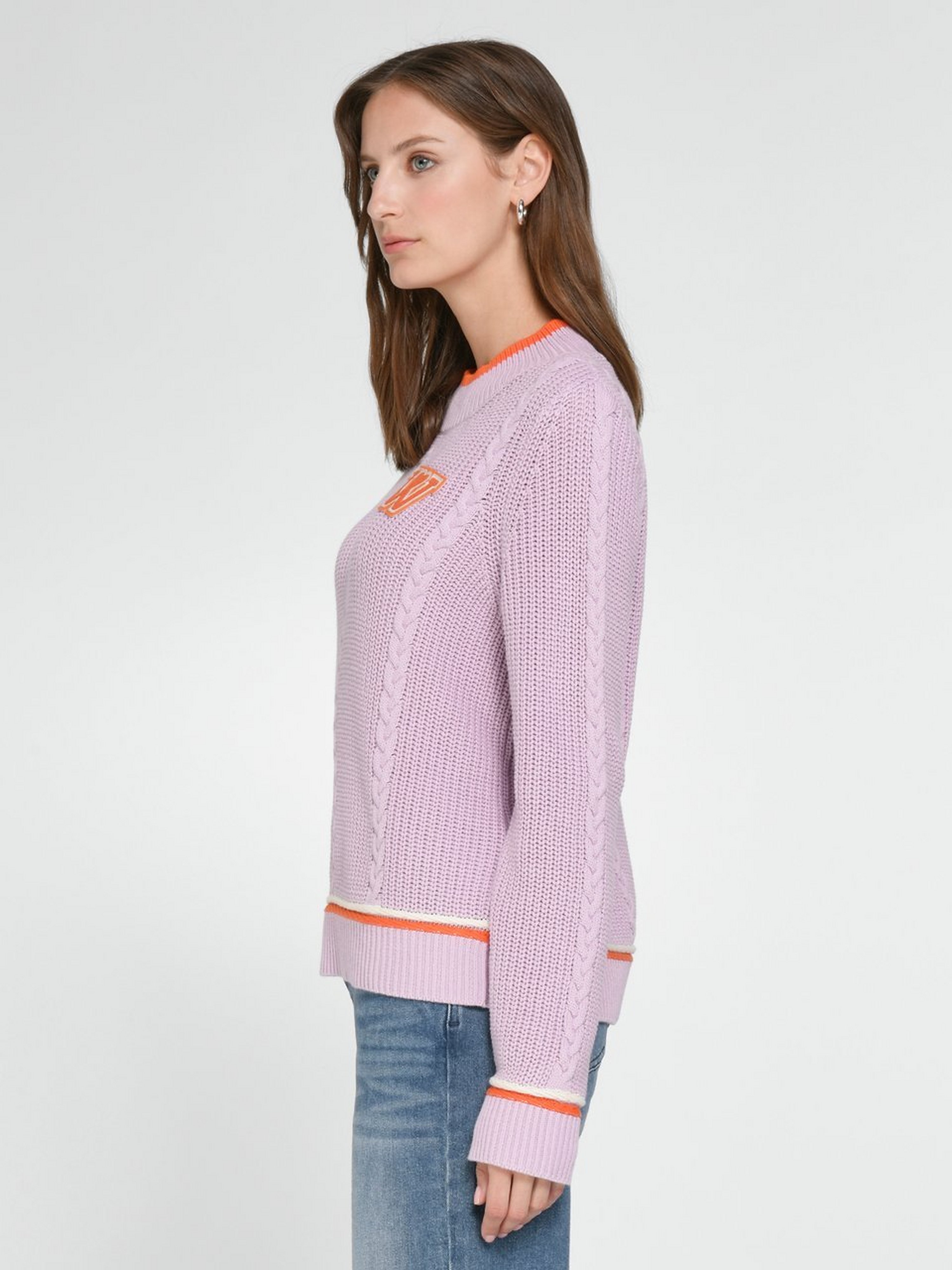 Pullover mit Stehbund
