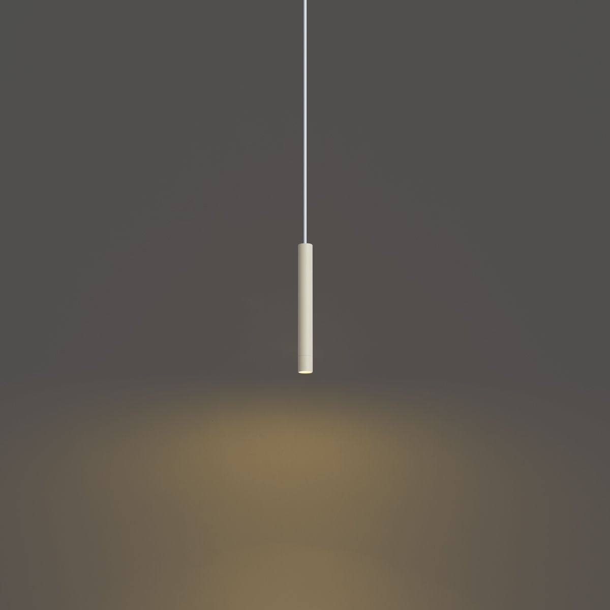 Moderne hanglamp beige met wit voor railsysteem 1-fase - Iconic Frini