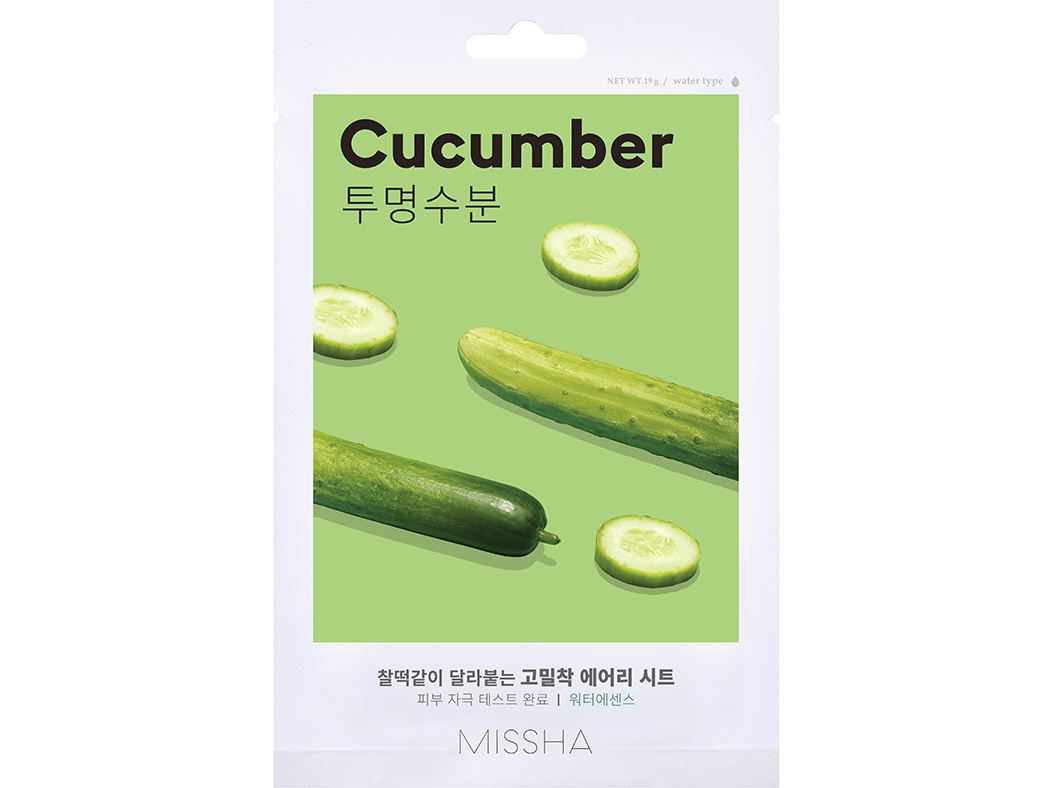 MÁSCARA FACIAL TECIDO MISSHA PEPINO 1UN