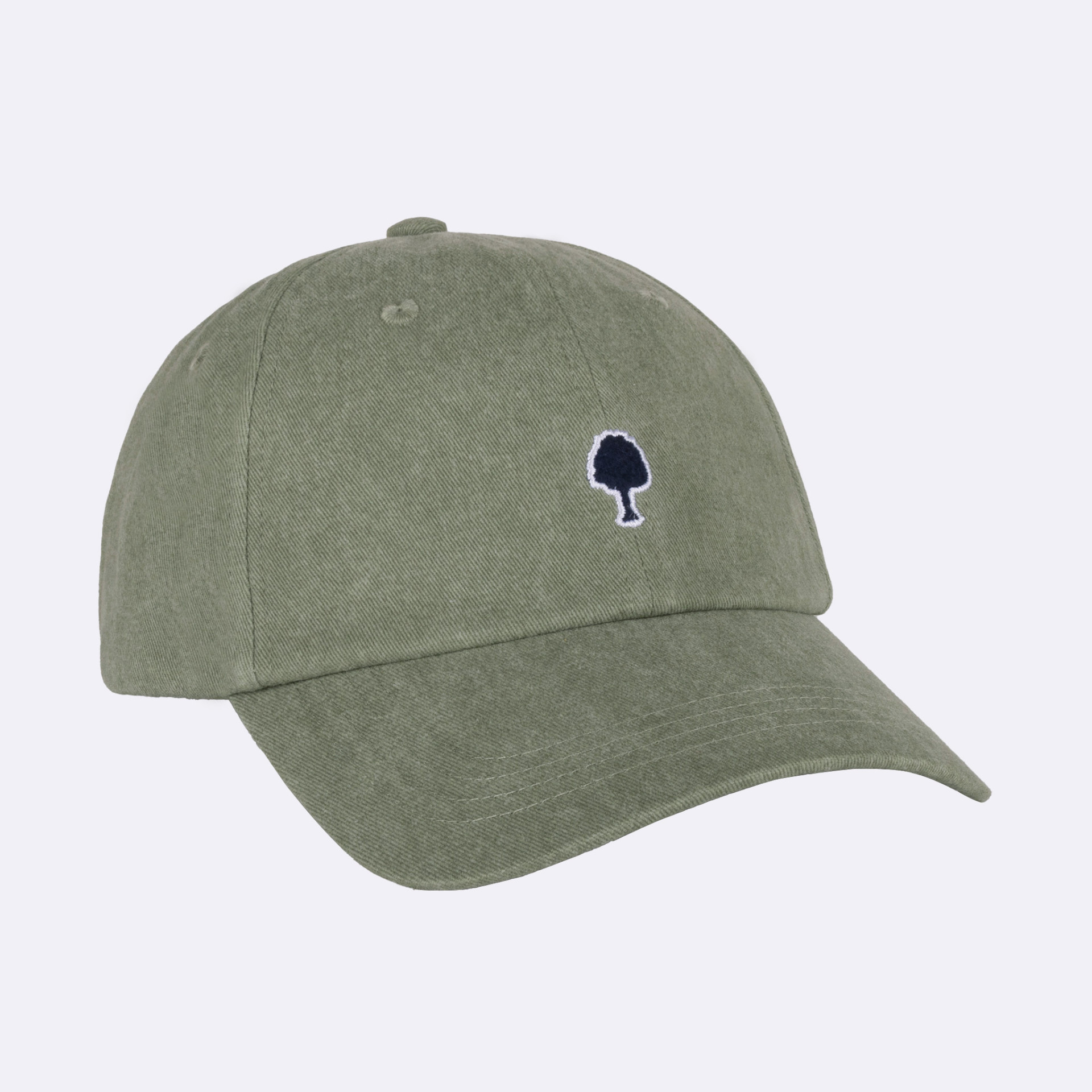 Casquette vert clair coton - modèle cap