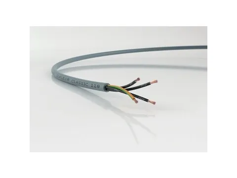 Lapp ÖLFLEX 1119605, 50 m, Kobber, Transparent, Hvid, Fortinnet kobber, PVC, 288 kg/km