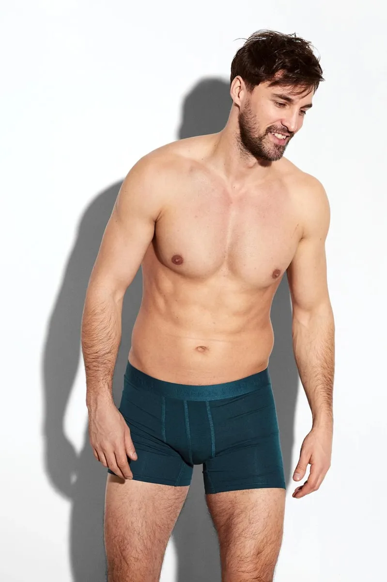 Panos Emporio PE WOOL BOXER Deep Teal