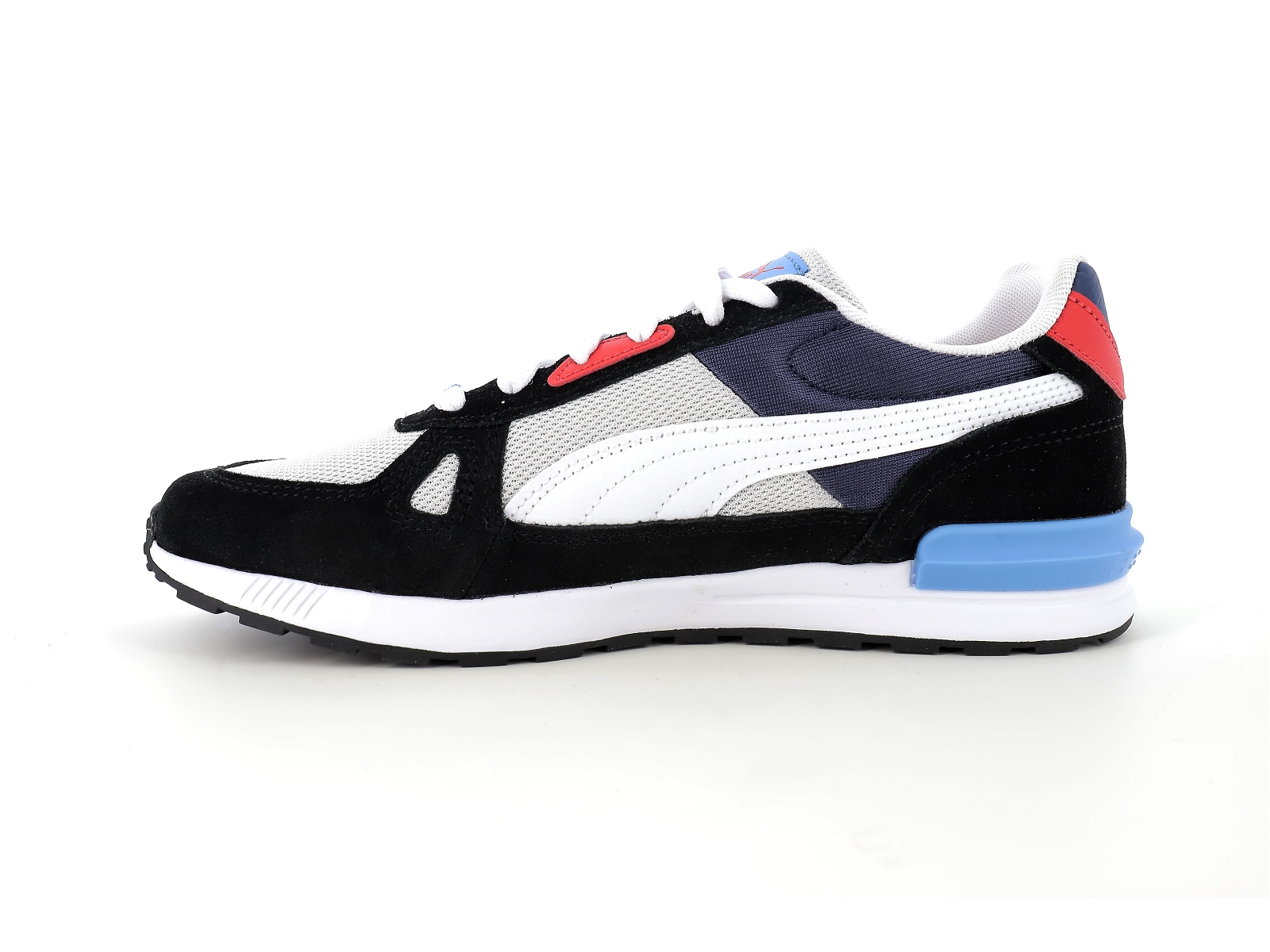 Puma-380736 Matières combinées Blanc Bleu