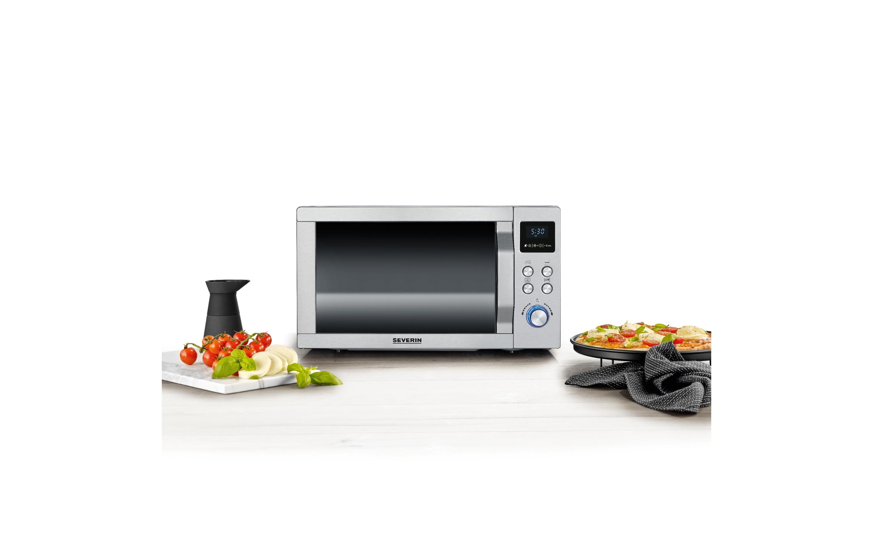 Mikrowelle mit Grill MW7774 Grau<br>Mikrowelle mit einer Leistung von 900 W