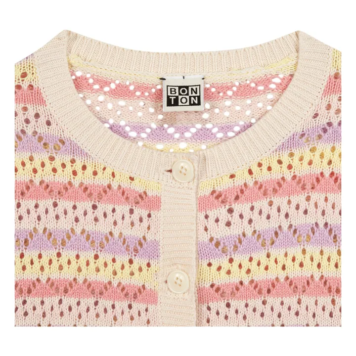 Bonton Cardigan Lilou | Rose pâle