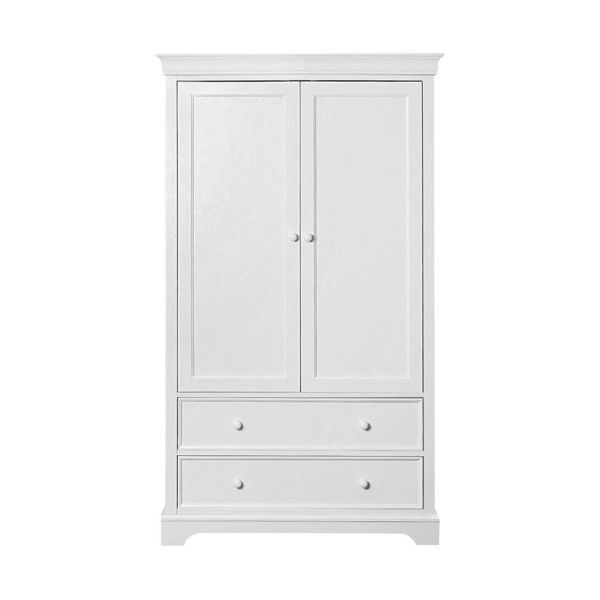 Kidsmill Chateau Kinderkamer Wit | Bed 90 x 200 cm   Bureau   Kast 2-Deurs