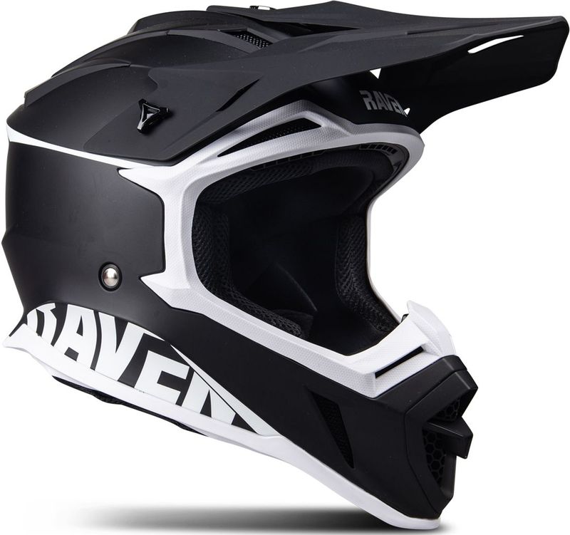 Crosshelm - Raven Airborne Evo - Zwart - ABS - ECE 22.06