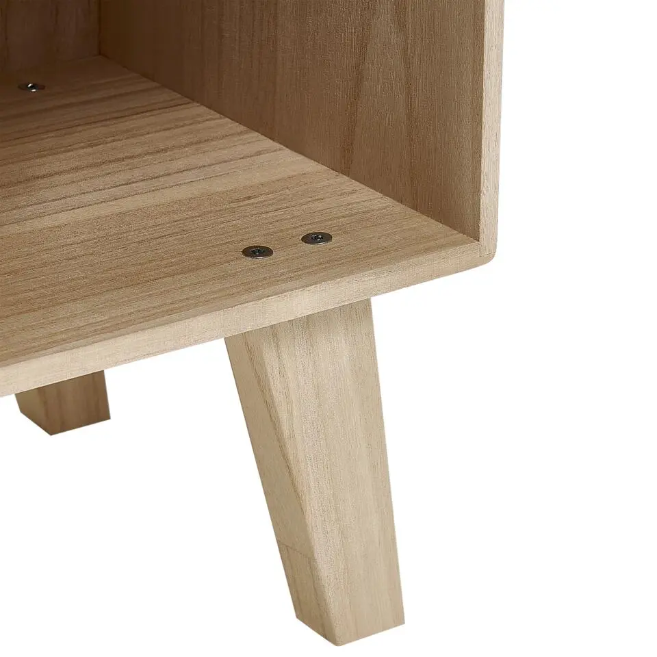 RUPERT - Boekenkast - Lichthout/Wit - MDF