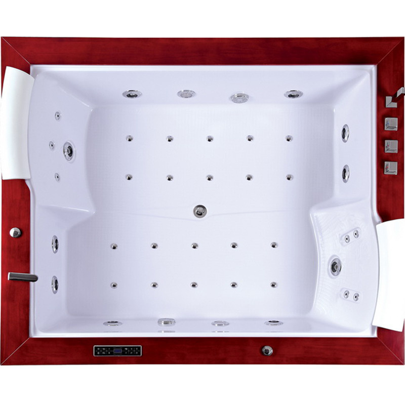 Plazan Diablo whirlpool met heater 180x150cm