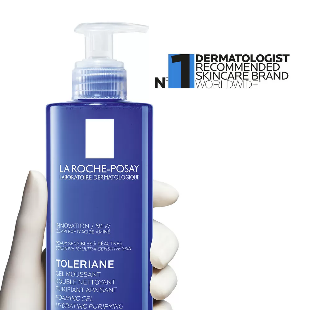 La Roche-Posay Toleriane Foaming Gel Double Cleanser - 400 ml.