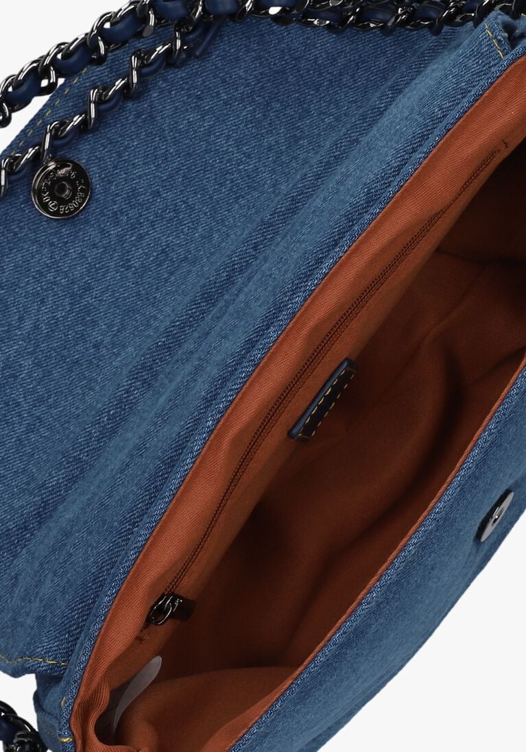 BECKSONDERGAARD blauwe becksondergaard schoudertas denima hollis bag