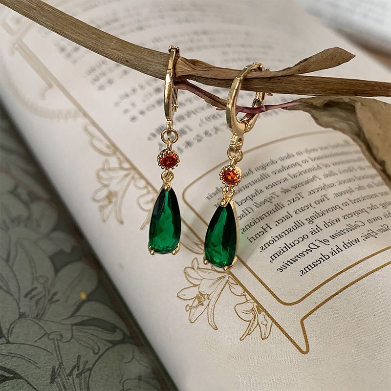 Chimerro - Oorbellen met strass en imitatiekristal