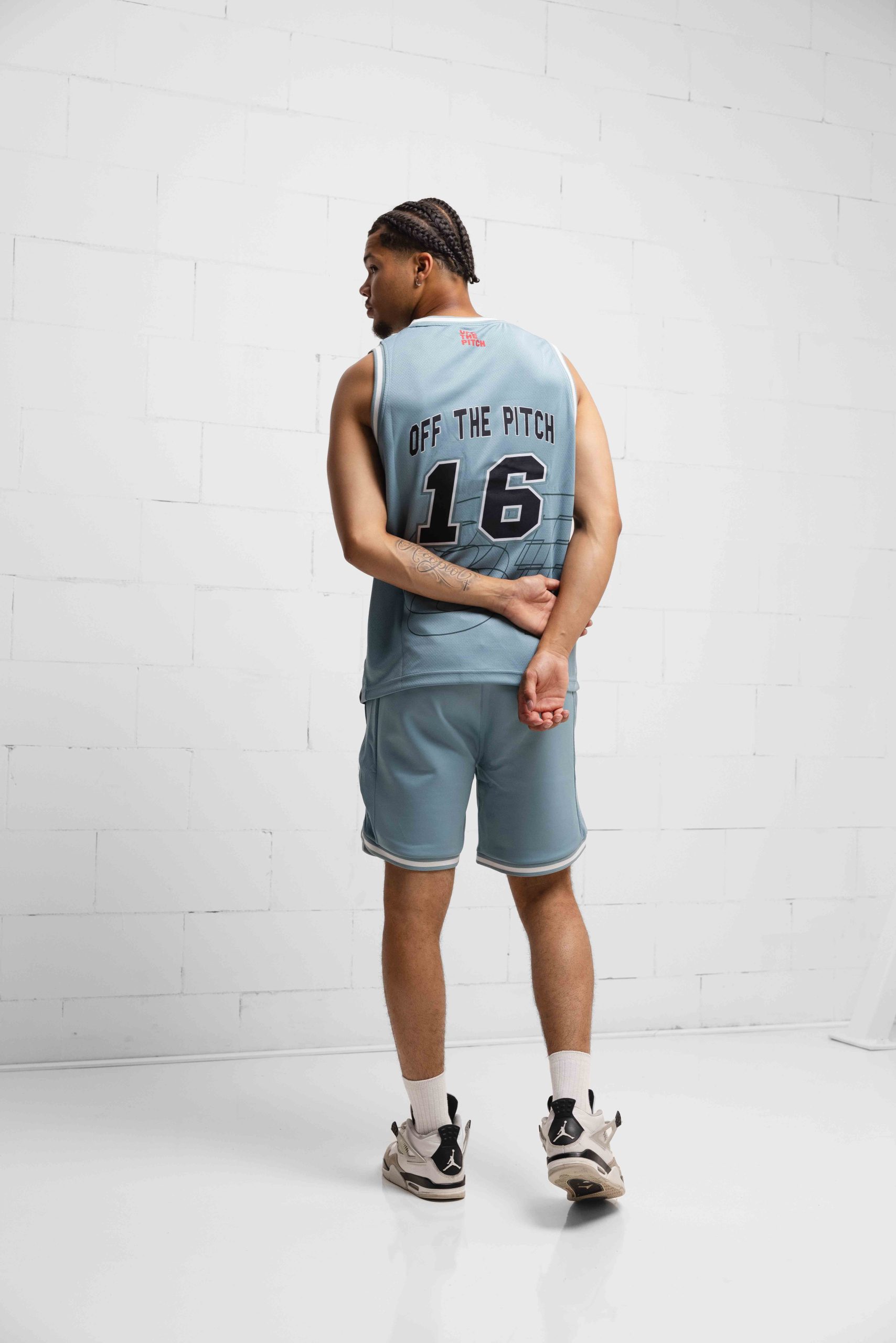 Off The Pitch Basketball Zomerset Heren Blauw