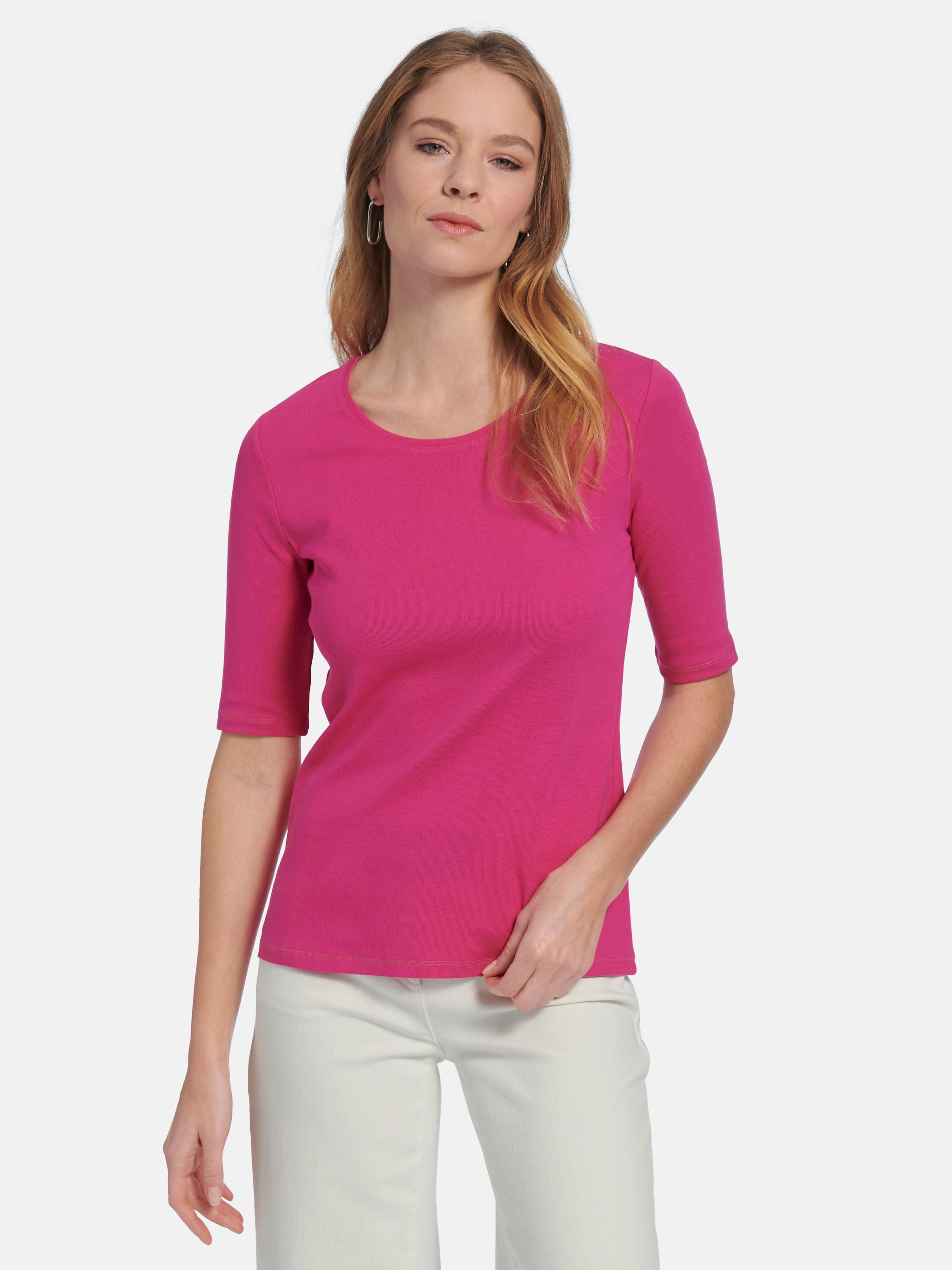 Rundhals-Shirt