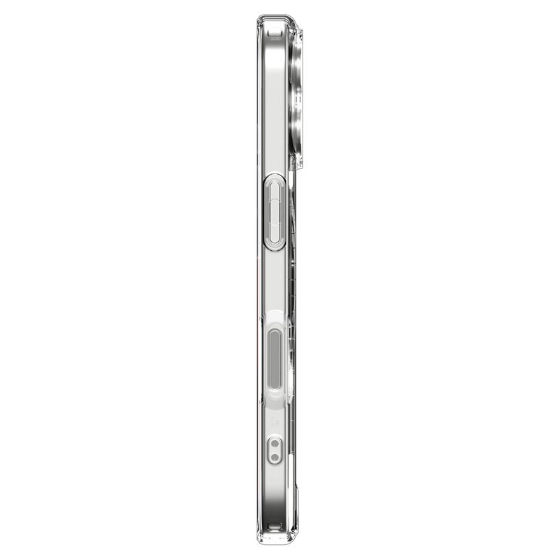 iPhone 17 Ultra Hybrid MagSafe Hülle TPU Bumper Acryl Rückseite Air Cushion Fallschutz (ACS10384) - Frost White