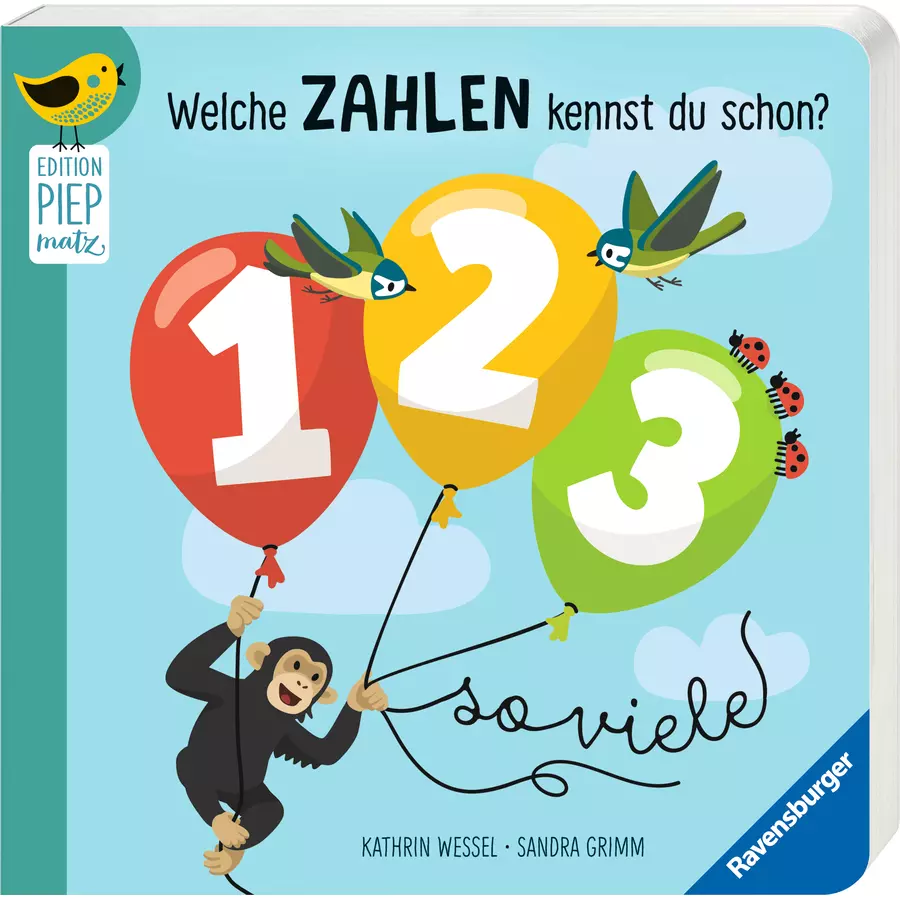 Ravensburger Welche Zahlen kennst du schon? 1, 2, 3 – so viele