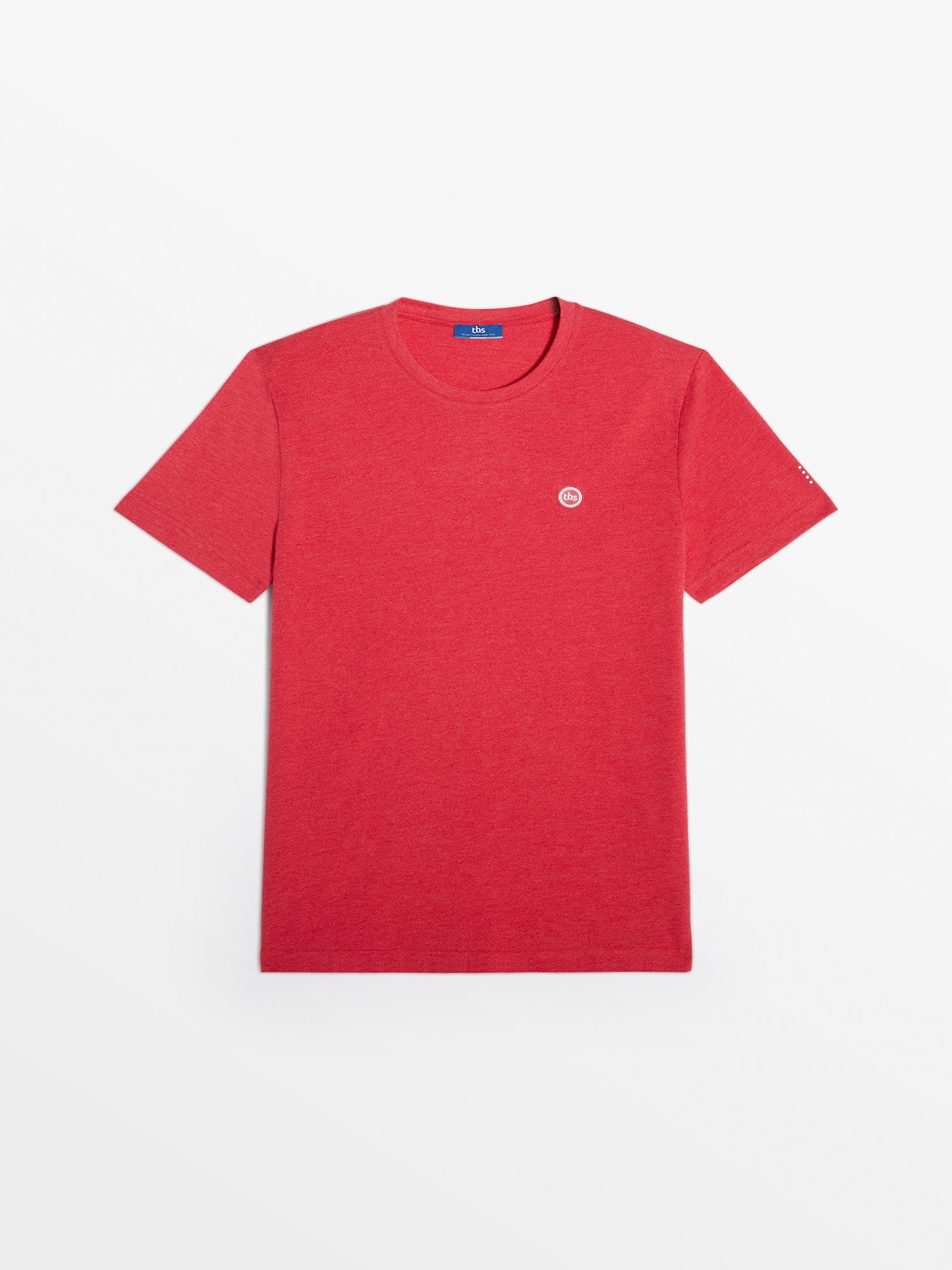 Tee Shirt Homme Manches Courtes Rouge