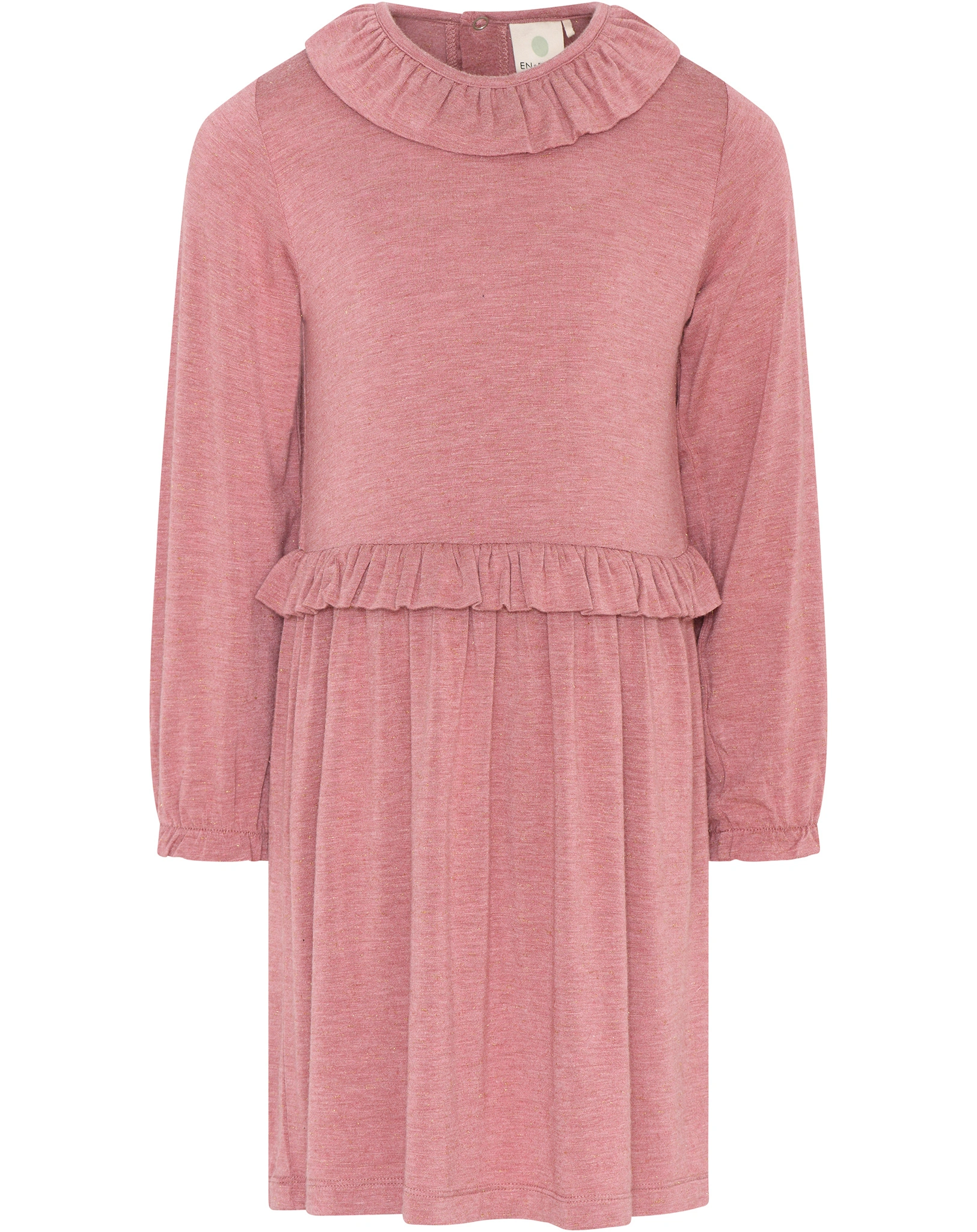 Langarm-Kleid FLEURIR in rose