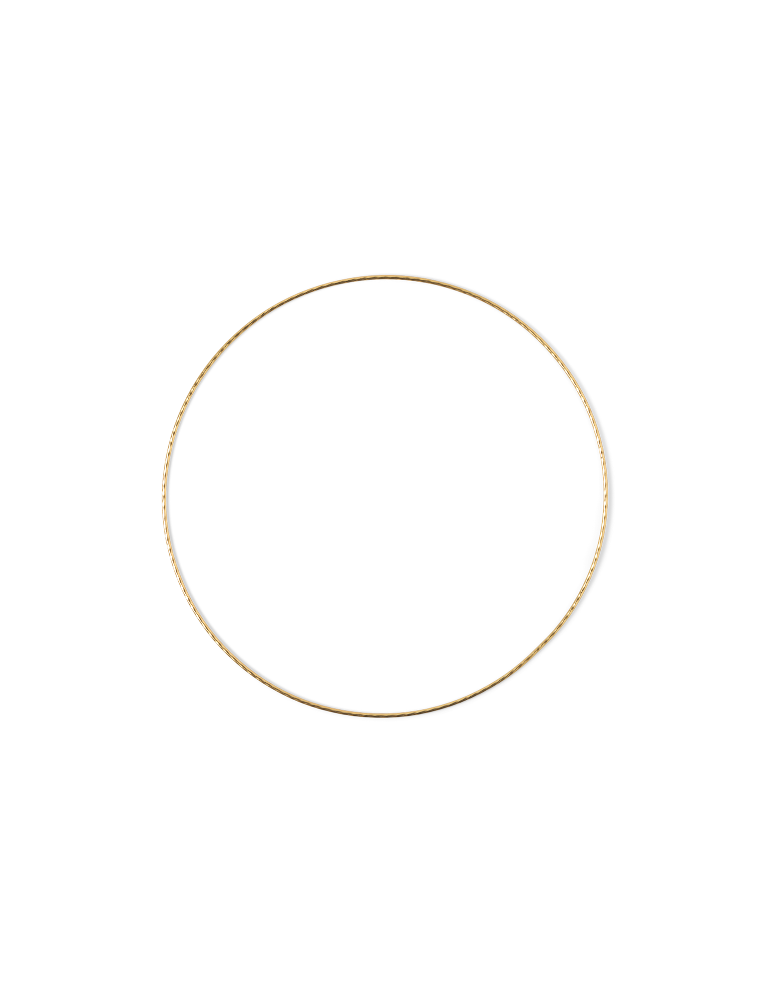 Ring til uro | Jern. Ø30 cm. | Gold