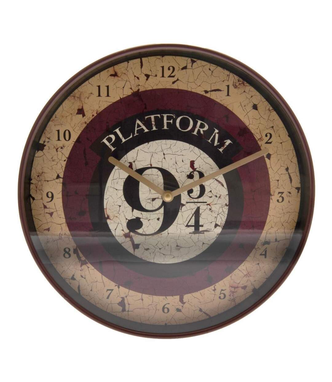 Harry Potter - Horloge murale (Beige / Bordeaux) (Taille unique) - UTTA6744