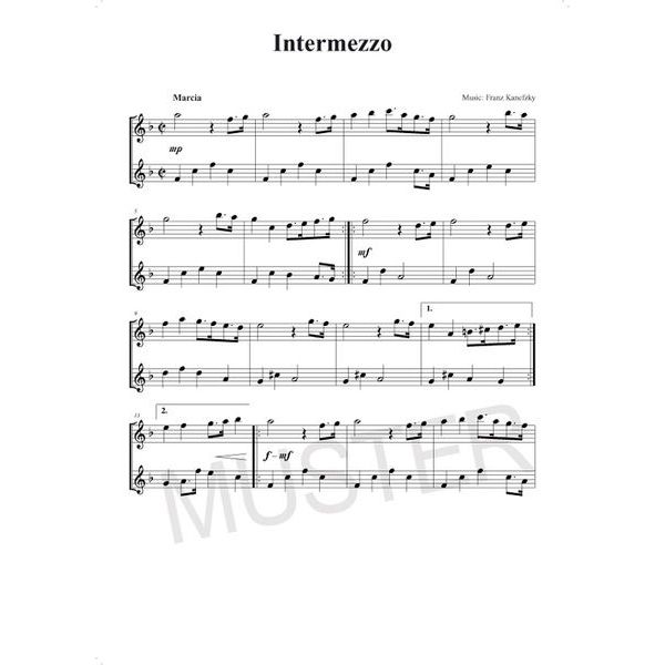 Hage Musikverlag 100 Leichte Duette Saxophon