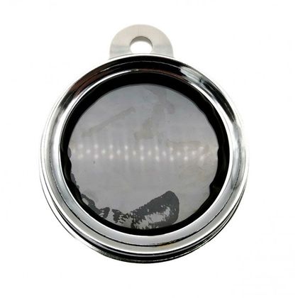 Porte assurance Brazoline CLASSIC CHROME Universel - Gris