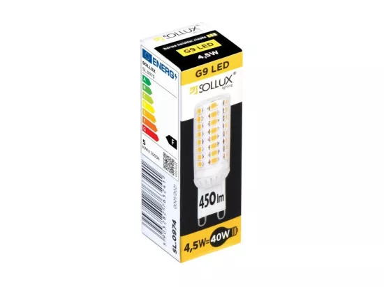 Ampoule LED G9 3000K 4,5W 450lm