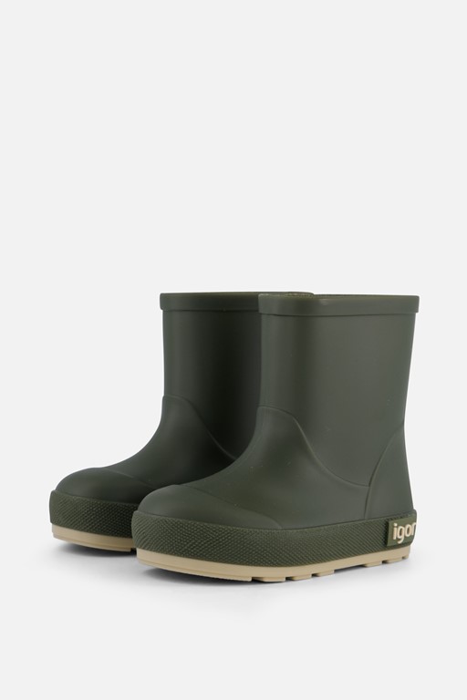 Igor Regenlaarzen groen Rubber