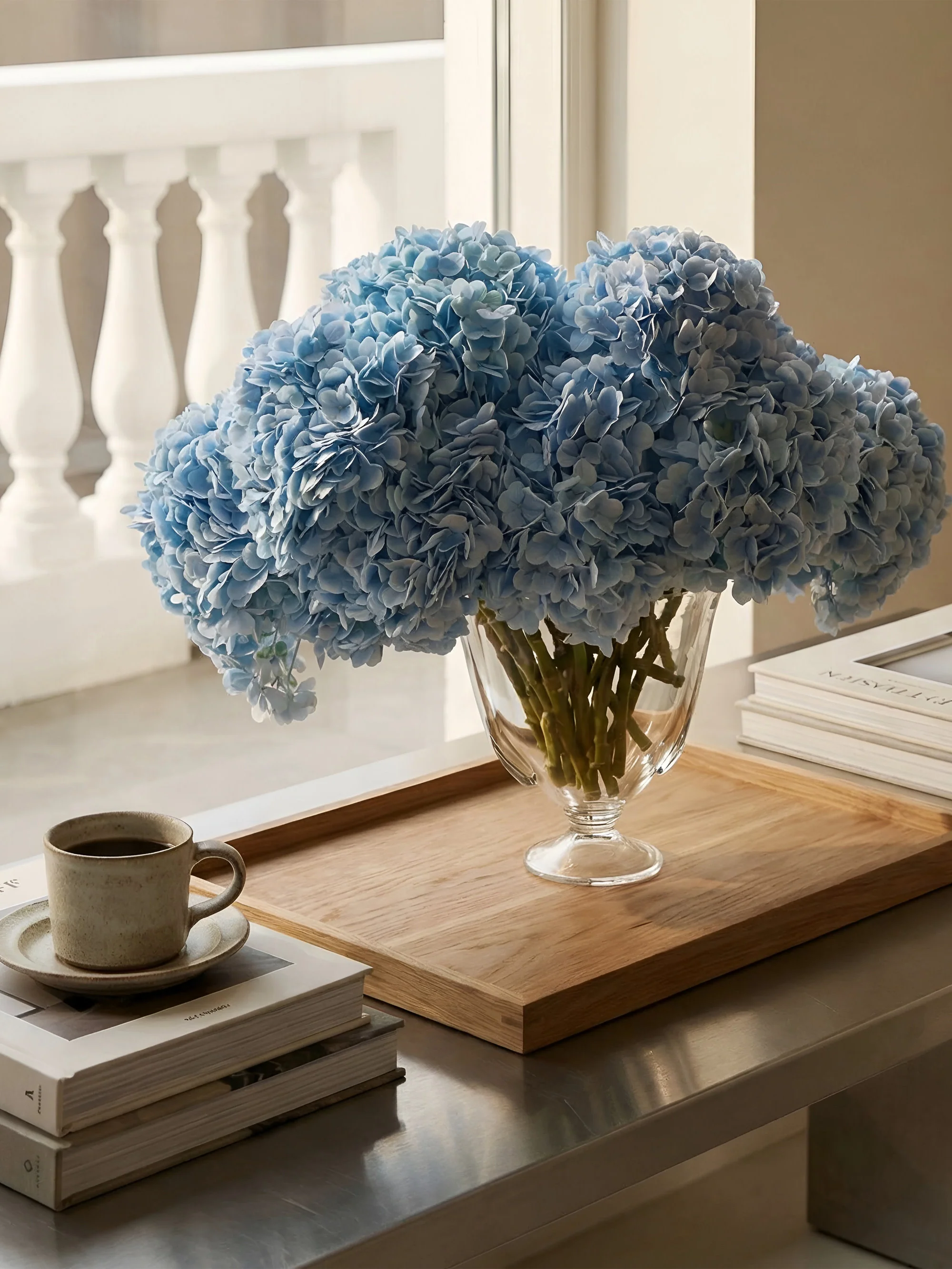 Kunstbloem Hydrangea
