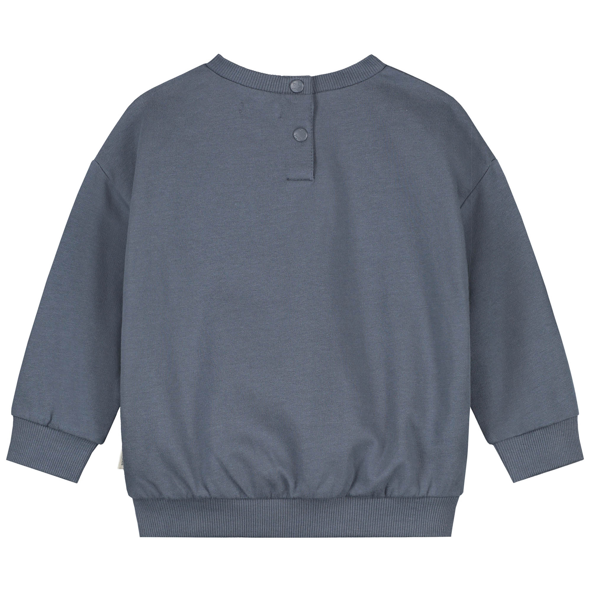 Sweet Petit baby sweater Cas lange mouwen effen blauw