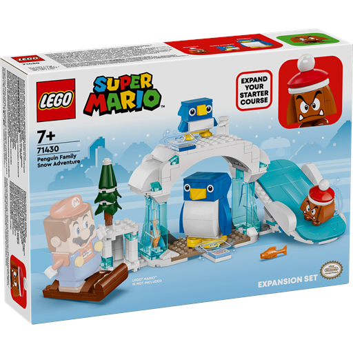 LEGO Super Mario Familien Penguin På Sneeventyr - Udvidelsessæt - 71430