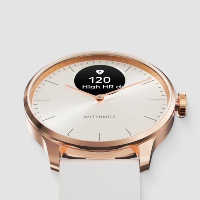 Withings Unisex Ure Scanwatch Light 37mm Guld