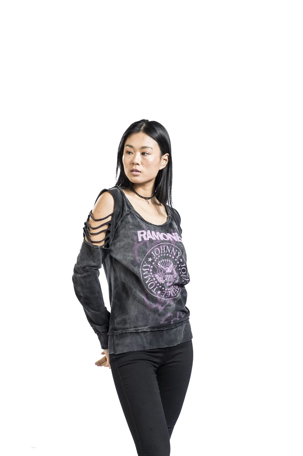 Pink Logo | Ramones Sweat-shirt