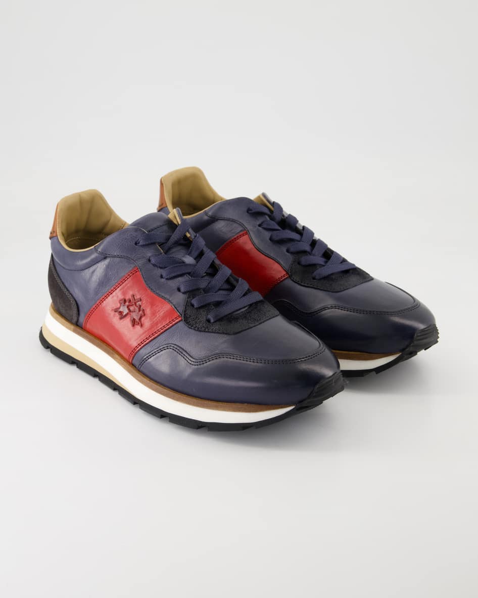 La Martina LFM242.070.4100 Sneaker in Blau