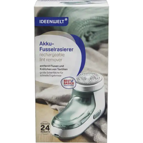 Akku-Fusselrasierer