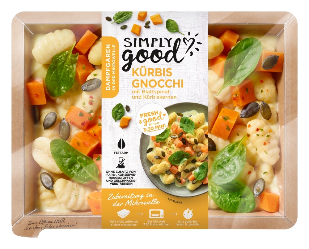 Simply Good Kürbisgnocchi